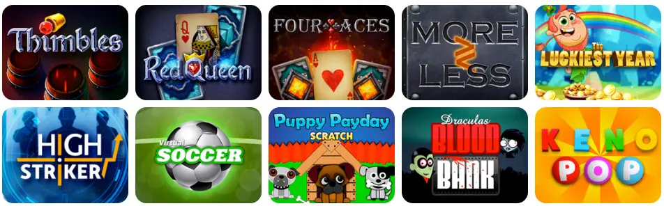 Jeux en ligne RANT CASINO