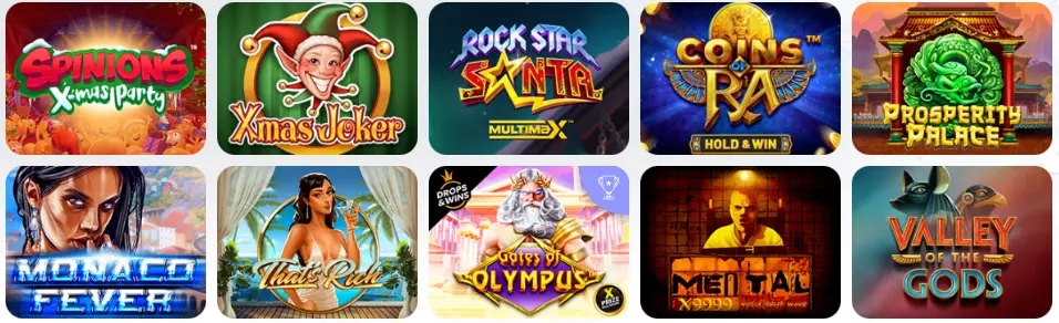 RANT CASINO Machines à sous classiques