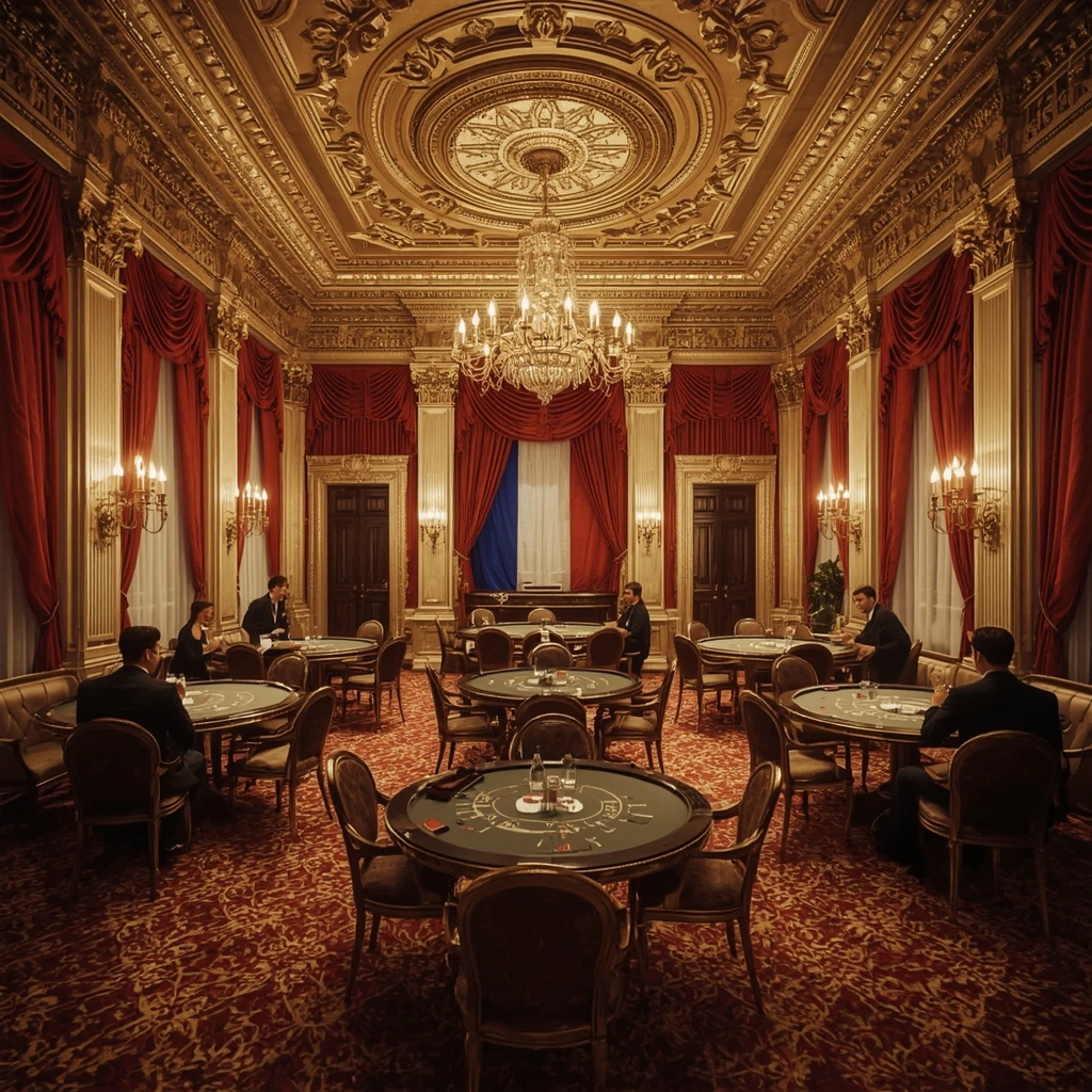 Le casino et le drapeau français RANT CASINO