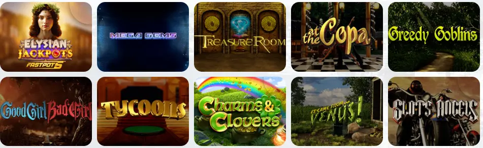 Les jackpots au Rant Casino